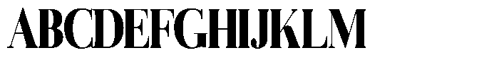 Aurestia Black Condensed Font UPPERCASE