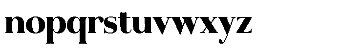 Aurestia Black Semi Condensed Font LOWERCASE