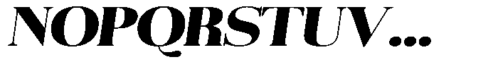 Aurestia Black Semi Expanded Italic Font UPPERCASE