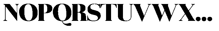 Aurestia Black Font UPPERCASE