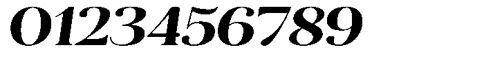 Aurestia Bold Expanded Italic Font OTHER CHARS
