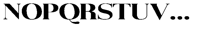 Aurestia Bold Expanded Font UPPERCASE