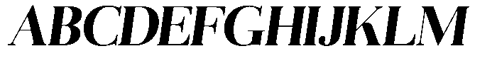Aurestia Bold Italic Font UPPERCASE