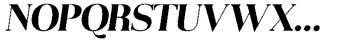 Aurestia Bold Italic Font UPPERCASE