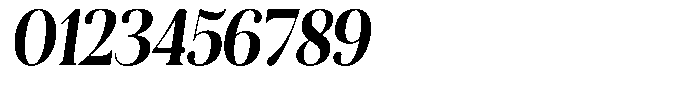 Aurestia Bold Semi Condensed Italic Font OTHER CHARS