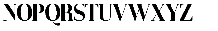 Aurestia Bold Semi Condensed Font UPPERCASE