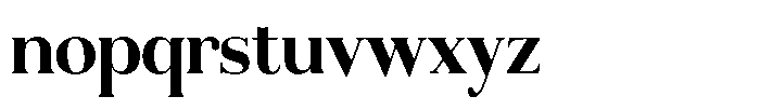 Aurestia Bold Semi Condensed Font LOWERCASE