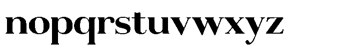 Aurestia Bold Font LOWERCASE