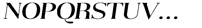 Aurestia Expanded Italic Font UPPERCASE