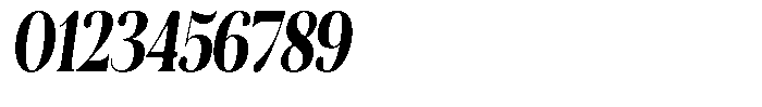 Aurestia Extra Bold Condensed Italic Font OTHER CHARS