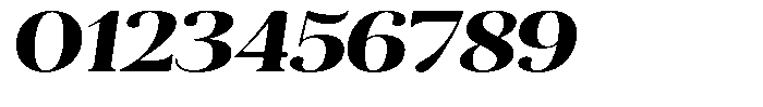 Aurestia Extra Bold Expanded Italic Font OTHER CHARS