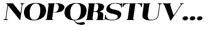 Aurestia Extra Bold Expanded Italic Font UPPERCASE