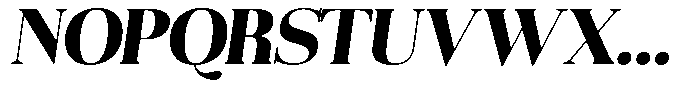 Aurestia Extra Bold Italic Font UPPERCASE