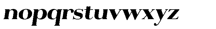 Aurestia Extra Bold Italic Font LOWERCASE