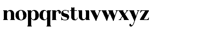 Aurestia Extra Bold Semi Condensed Font LOWERCASE