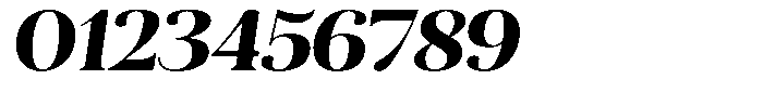 Aurestia Extra Bold Semi Expanded Italic Font OTHER CHARS