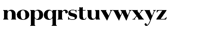 Aurestia Extra Bold Font LOWERCASE