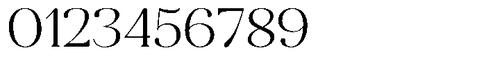 Aurestia Extra Light Semi Expanded Font OTHER CHARS