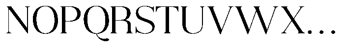 Aurestia Extra Light Semi Expanded Font UPPERCASE