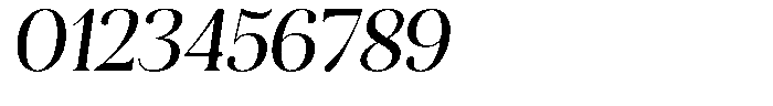 Aurestia Italic Font OTHER CHARS
