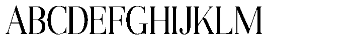 Aurestia Light Semi Condensed Font UPPERCASE