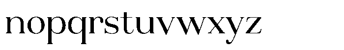 Aurestia Light Font LOWERCASE