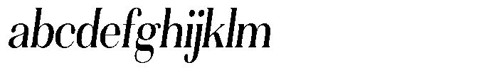 Aurestia Medium Condensed Italic FONT