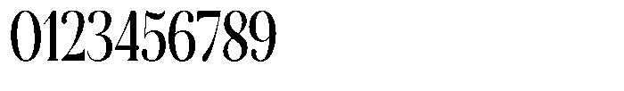 Aurestia Medium Condensed Font OTHER CHARS