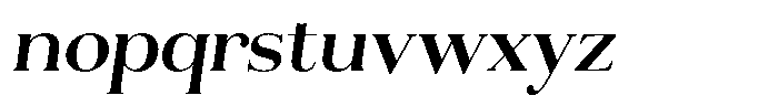 Aurestia Medium Italic Font LOWERCASE