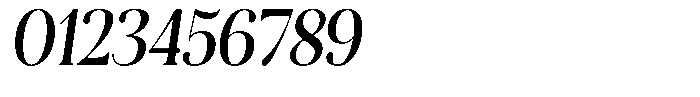 Aurestia Medium Semi Condensed Italic Font OTHER CHARS