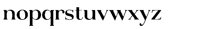 Aurestia Medium Font LOWERCASE