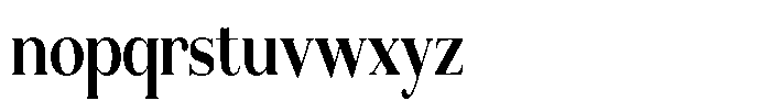 Aurestia Semi Bold Condensed Font LOWERCASE