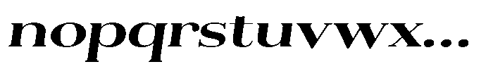 Aurestia Semi Bold Expanded Italic Font LOWERCASE