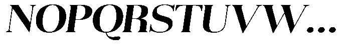 Aurestia Semi Bold Semi Expanded Italic Font UPPERCASE