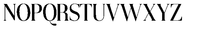 Aurestia Semi Condensed Font UPPERCASE