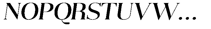 Aurestia Semi Expanded Italic Font UPPERCASE
