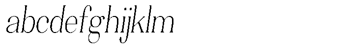 Aurestia Thin Condensed Italic FONT
