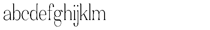Aurestia Thin Condensed FONT