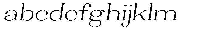 Aurestia Thin Expanded Italic FONT