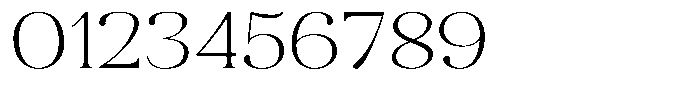 Aurestia Thin Expanded Font OTHER CHARS