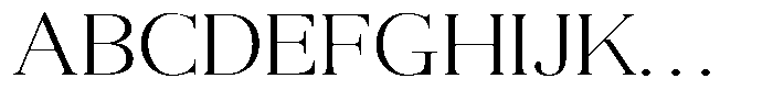 Aurestia Thin Expanded Font UPPERCASE