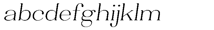 Aurestia Thin Semi Expanded Italic FONT