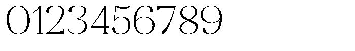 Aurestia Thin Semi Expanded Font OTHER CHARS