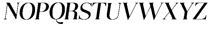 Aurestia Variable Black Italic Font UPPERCASE