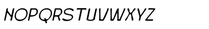 Aurlen Blur Italic Font LOWERCASE
