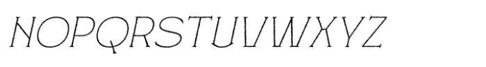 Aurlen Rough Italic Font UPPERCASE