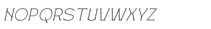 Aurlen Rough Italic Font LOWERCASE