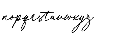 Aurora Gradient Font LOWERCASE