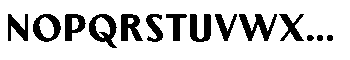 Aurova Black Font UPPERCASE