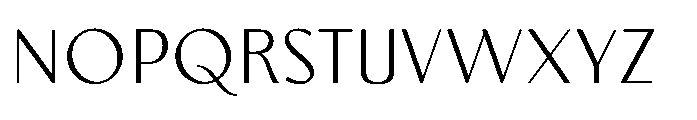 Aurova Extra Light Font UPPERCASE